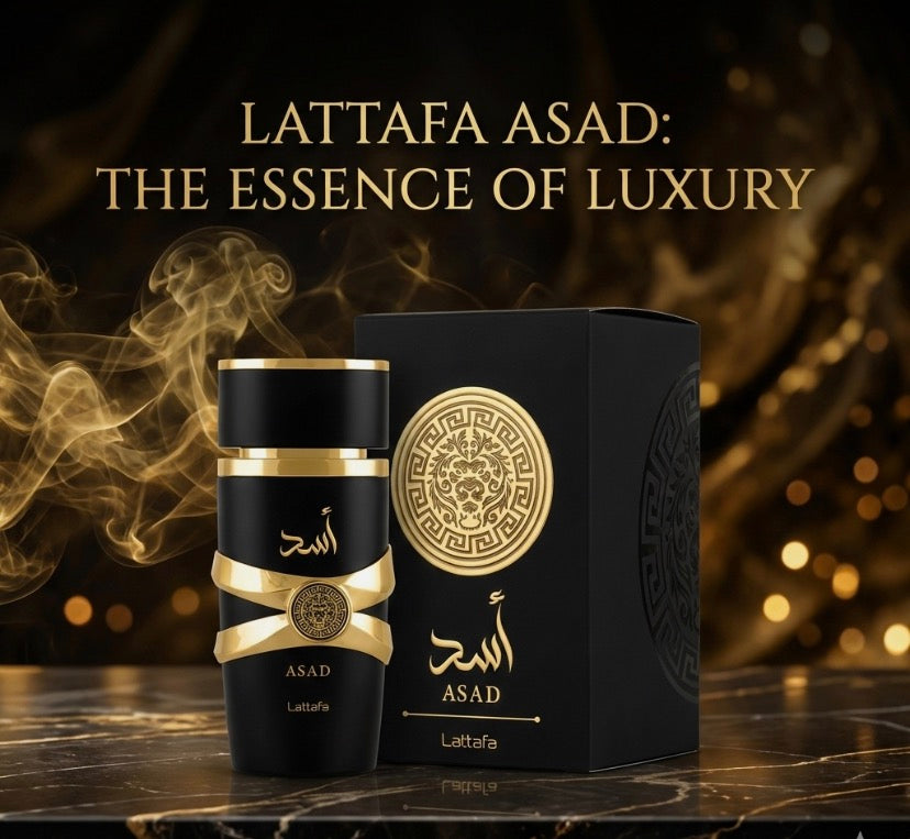 Lattafa Asad Eau de Parfum, 3.4 OZ