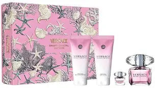 Bright Crystal Eau De Toilette 4PCS By Versace